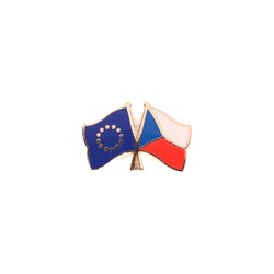 Odznak vlajc vlajky ptelstv R x EU