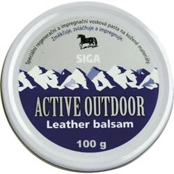 Impregnace vosk ACTIVE OUTDOOR Leather balsam 100 g