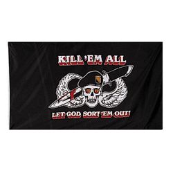 Vlajka KILL EM ALL - zvtit obrzek