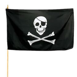 Vlajka na tyèce PIRÁT