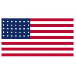 Vlajka USA 48 hvìzd