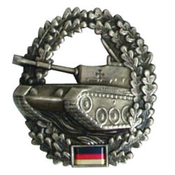 Odznak BW na baret Panzertruppe - zvtit obrzek