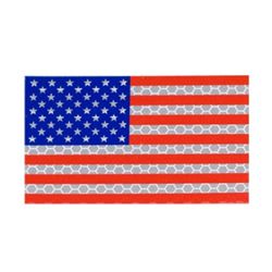 Nivka IFF IR vlajka USA VELCRO BAREVN - zvtit obrzek