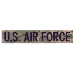 Nivka "U.S. AIRFORCE" 12,5 cm VELCRO ACU DIGITAL - zvtit obrzek