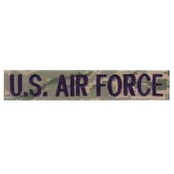 Nivka "U.S. AIRFORCE" 15 cm VELCRO TIGER STRIPE - zvtit obrzek