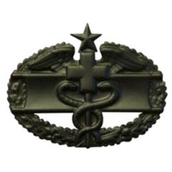 Odznak US COMBAT MEDICAL 2nd AWARD ERN