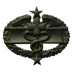 Odznak US COMBAT MEDICAL 3rd AWARD ERN - zvtit obrzek