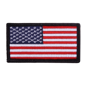 Nivka USA vlajka 4,5 x 8,5 cm ERN lem - zvtit obrzek