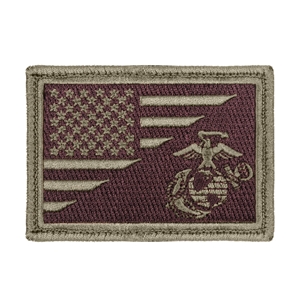 Nivka vlajka USA/USMC velcro - zvtit obrzek