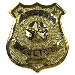 Odznak SPECIAL POLICE ZLAT