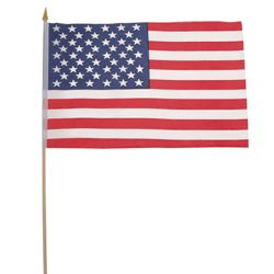 Vlajka USA døevìná tyèka 30 x 45cm