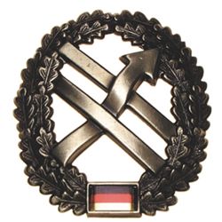 Odznak BW na baret PSV kovov