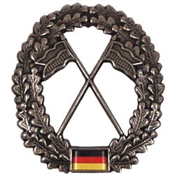 Odznak BW na baret Heeresaufklrer kovov