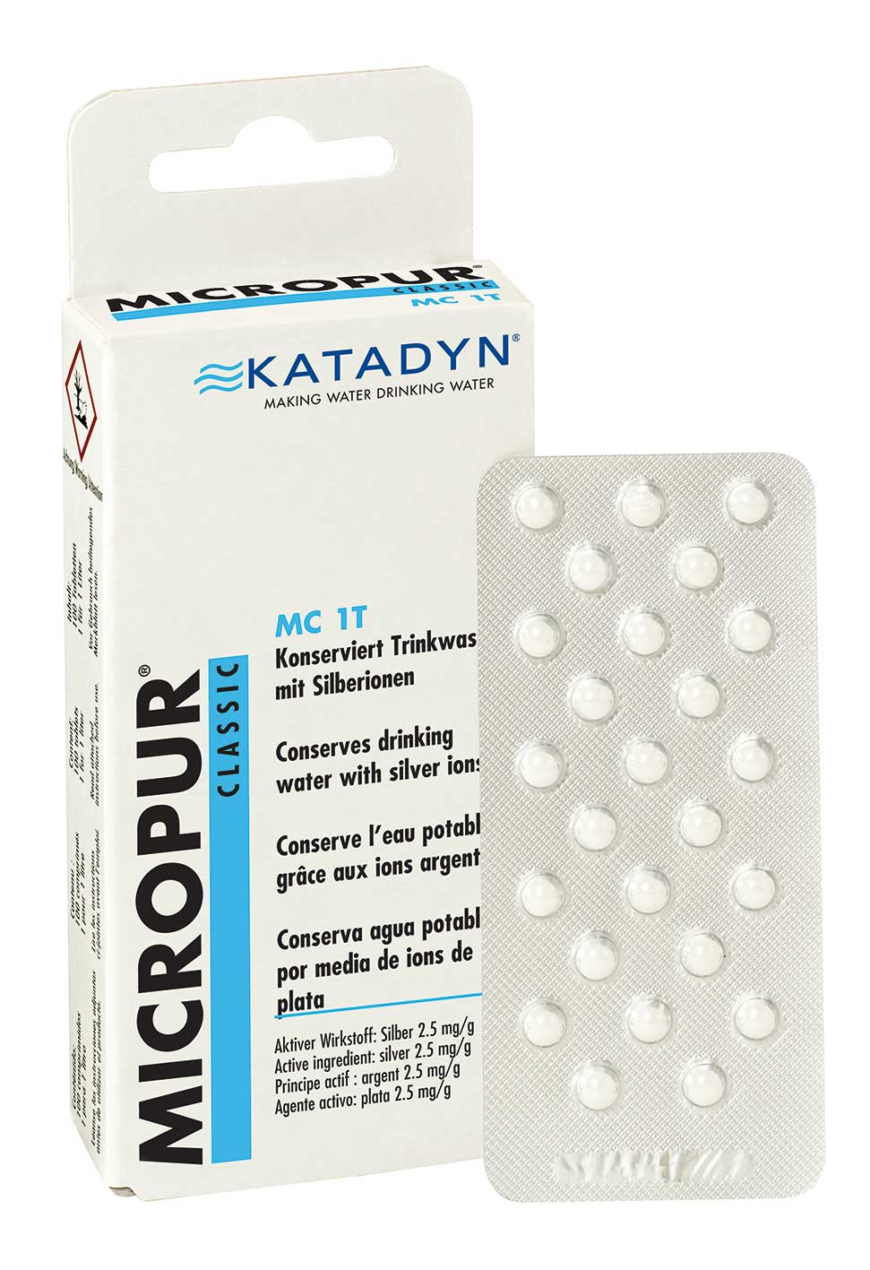 Tablety pro úpravu vody MICROPUR CLASSIC MC 1T 100 tablet