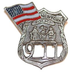 Odznak NEW YORK POLICE - zvtit obrzek
