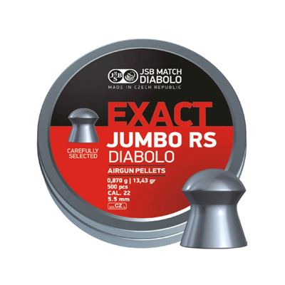 Diabolky JSB EXACT JUMBO RS 5,52 mm 500 ks