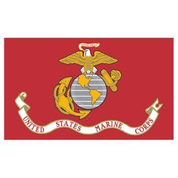 Vlajka U.S. Marine Corps ÈERVENÁ