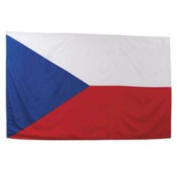 Vlajka na tyèce ÈESKÁ REPUBLIKA 30x45cm