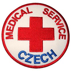 Nášivka MEDICAL SERVICE CZECH ARMY barevná
