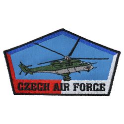 Nivka CZECH AIR FORCE s vrtulnkem MI-24V - BAREVN - zvtit obrzek