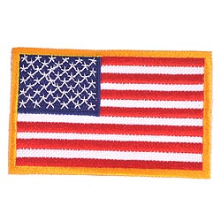 Nivka vlajka USA - BAREVN