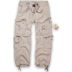 Kalhoty PURE vintage BÍLÉ