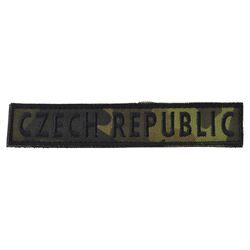 Nášivka CZECH REPUBLIC - vz.95 les CZ VELCRO
