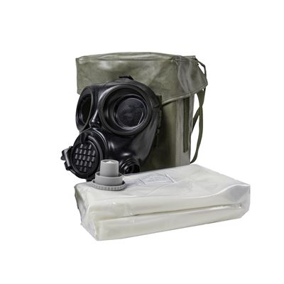 Maska plynová OM-90   oblek JP-90 v použité brašnì