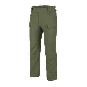 Kalhoty OUTDOOR TACTICAL softshell OLIVE GREEN - zvtit obrzek