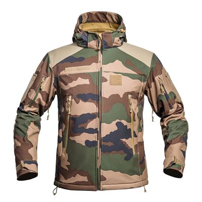 Bunda FIGHTER V2 softshell s kapuc CCE TARN