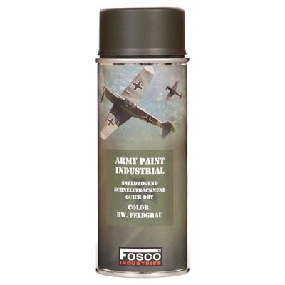 Barva ARMY ve spreji 400ml RAL 6006 BW ED FELDGRAU