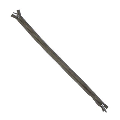 Zip dvoucestn plastov dlka 90cm OLIV