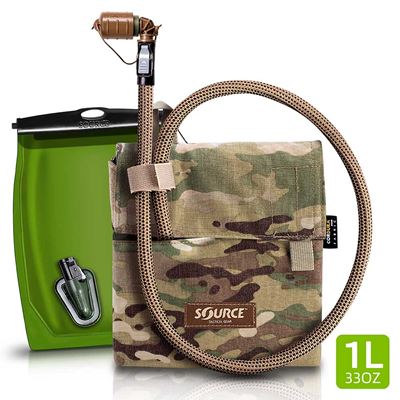 Vak hydratan set KANGAROO vetn obalu 1L MULTICAM